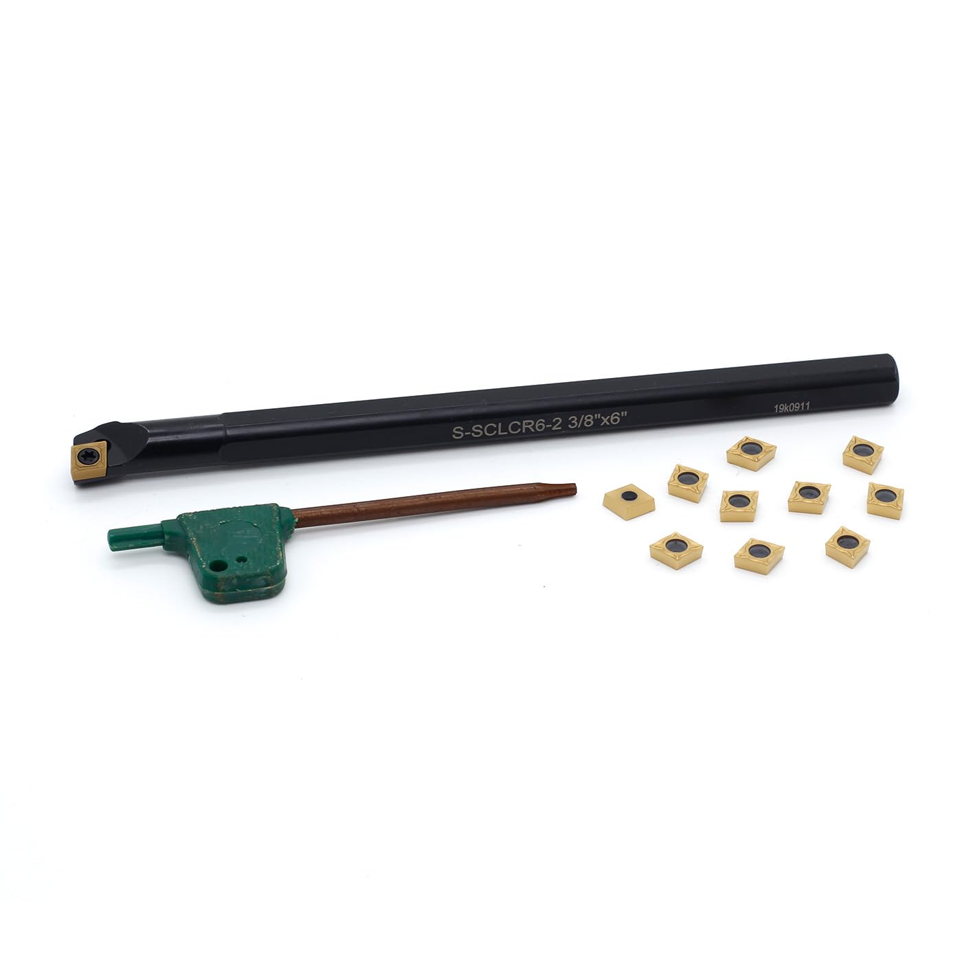OSCARBIDE Indexable Boring Bar - 10 Carbide Inserts -8
