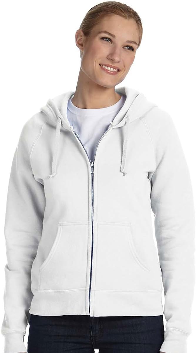 Hanes Women's Full Zip EcoSmart Fleece Hoodie
