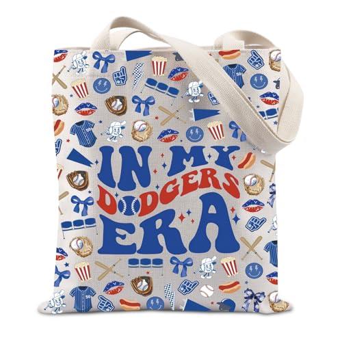 Lywjyb Birdgot Baseball Fan Tote Bag (Dodge Era)