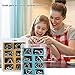 Lezhi IQ Toys-AB A+B Test Mind Game Brain Teaser Wire Magic Trick Toy IQ Puzzle Set (Pack of 16), Metallic