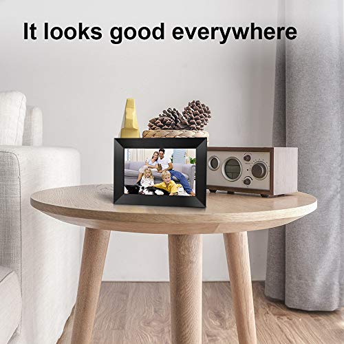 Bihiwoia Digital Picture Frame Digital Photo Frame Wifi,1920 * 1200 Ips Touch Screen,Built-In 16Gb Storage, Hd Display, Auto-Rotate, Share Photos And Videos Via Frameo App #TOP5