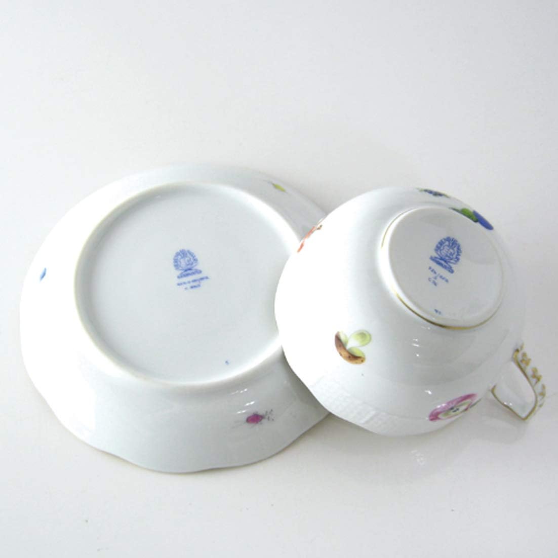 Herend Cup_Saucer Hand Painting 200cc Gustave #9 GV-9 724