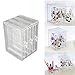 Produktbild BEI&YANG Acryl Ohrringe Rahmen Staubdicht Transparent Ohrringe Display Rack Aufbewahrungsbox Mit Vertikaler Schublade