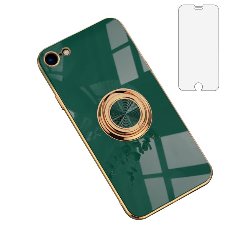 Coque iPhone 8 et SE 2020 avec anneau béquille pour regarder vos vidéos confortablement