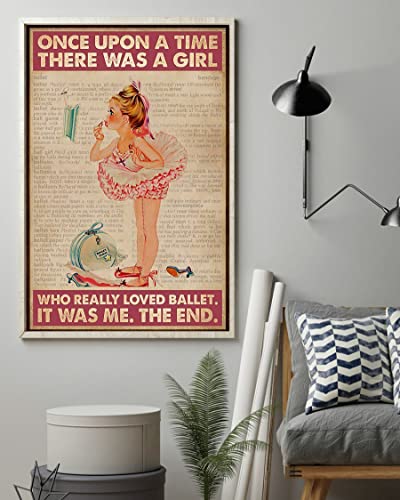 Cartel De Chapa Decoración Carteles De Pared De Metal Retro Pared Muestra Placa para Cocina Garaje Pub 20X30Cm Diccionario Ballet