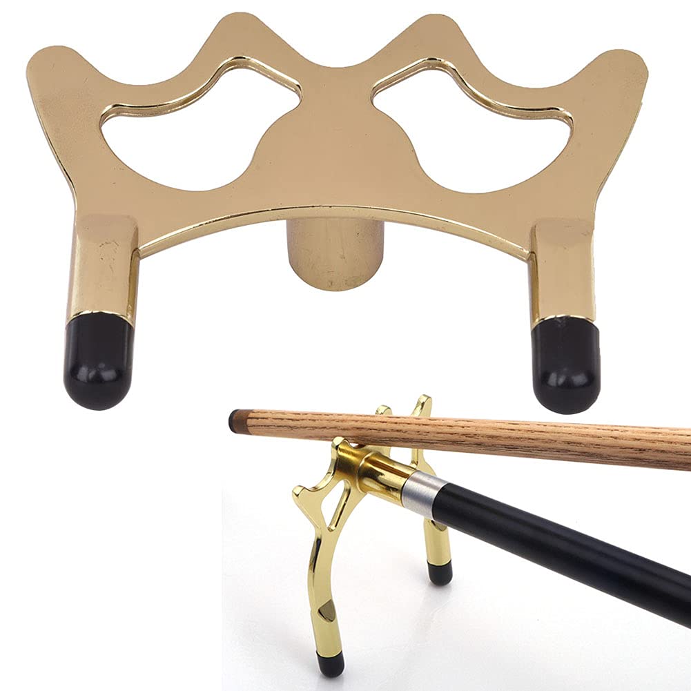 Metal Anti Slip Billiards Snooker Cue Rest Holder Cotton Low Fork
