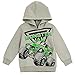 Monster Jam Toddler Boys Hoodie and Jogger Pants Outfit Set Light Gray 4T