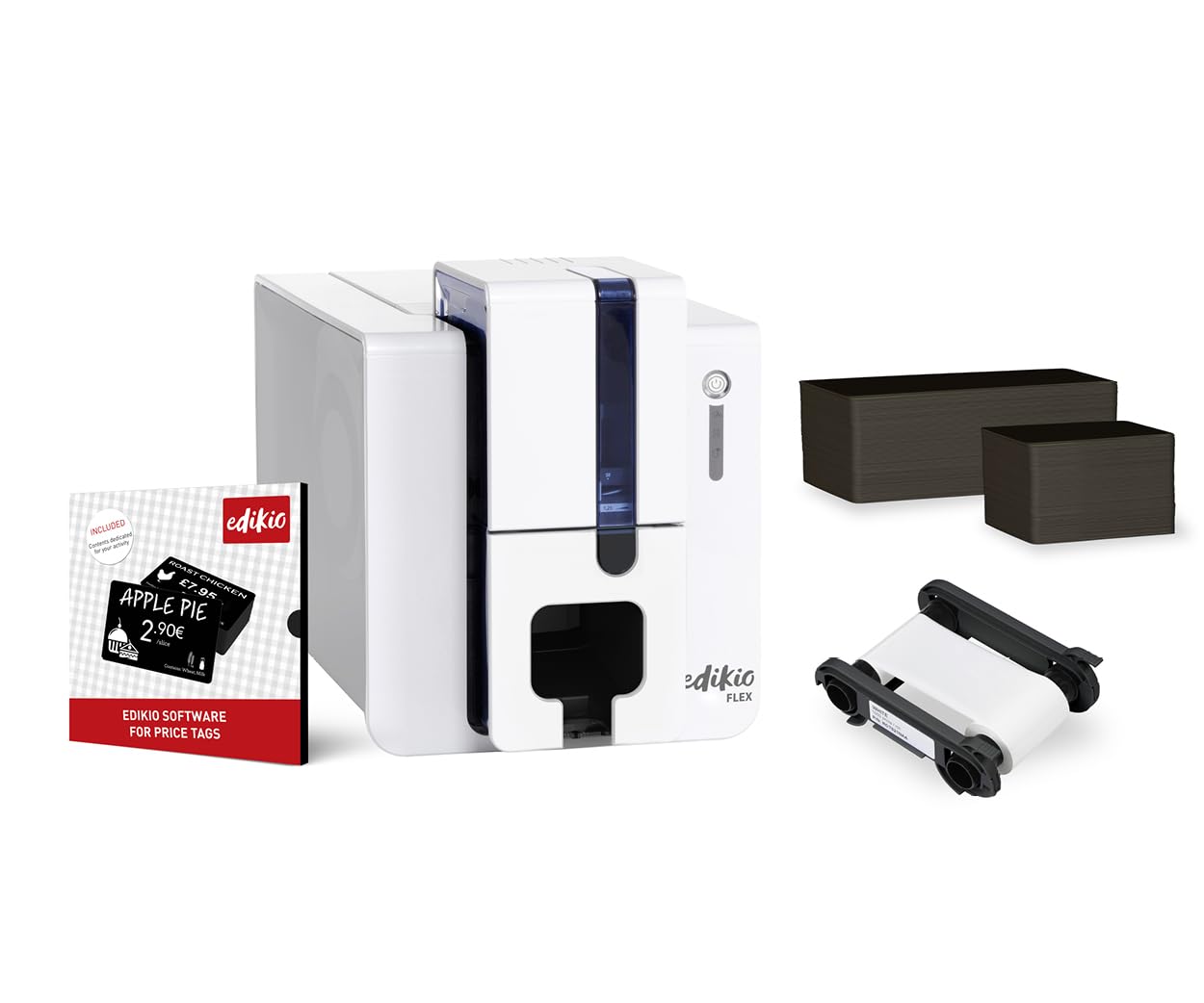 Edikio FLEX Price Tag Solution, unilaterale, 12 punti/mm (300dpi), USB, Ethernet