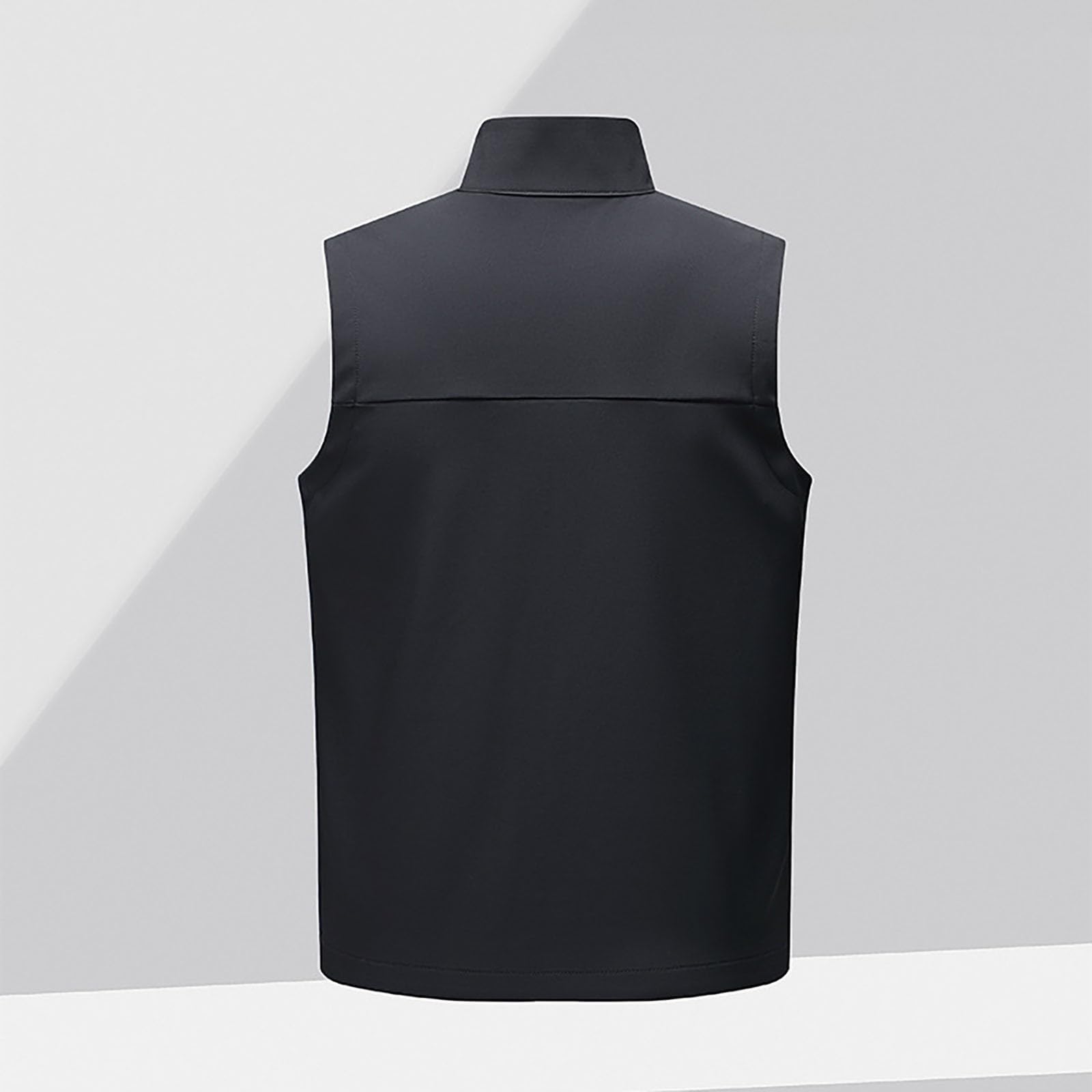Chaleco para hombre, chaleco de safari para senderismo, al aire libre, chaleco ligero de softshell, resistente al viento, chaqueta sin mangas, chaleco impermeable para exteriores, chaleco deportivo