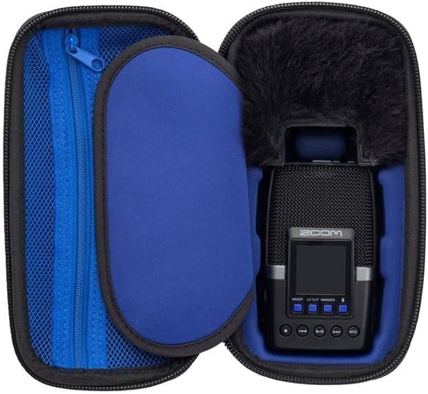 Image of Zoom H2essential Multi-Mic 32-Bit Float Handy Recorder Bundle with APH-2e Accessory Pack with Hairy Windscreen, Padded Shell Case, AC Adapter, & USB C-Cable (H2e + APH-2e Accessory Pack)