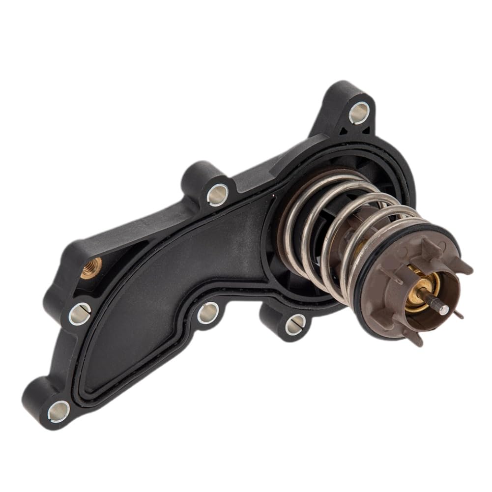 Engine Coolant Thermostat 06E121111AT 06E121111AR 06E121111AS 06E121111AN Compatible With Audi A4 S4 B8 A5 S5 A6 C7 A7 A8L D4 Q7 3.0T