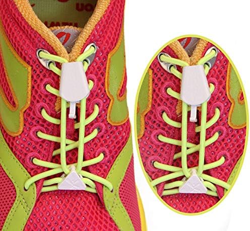 Yankz! Laces - Elastic No Tie Shoelaces, One Size Fits All, No Tie Shoe Laces (Grey)