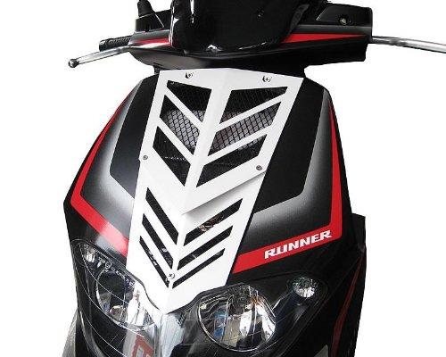 Front cascata ODF 2 pezzi bianco per Gilera Runner...
