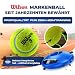 MOVEMATE Tennis-Trainer Set mit Wilson® Tennisball | innovatives Ballspiel für Draußen, im Garten, im Park für Kinder & Erwachsene | inkl. Transporttasche & Übungsvideos