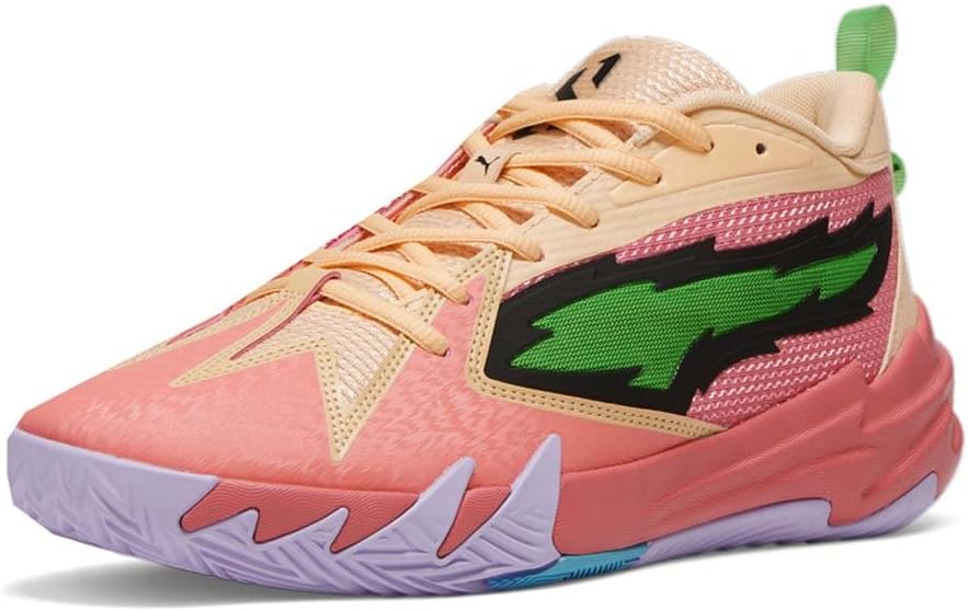 PUMA Mens Scoot Zeros 2K Basketball Sneakers Shoes - Black, Green