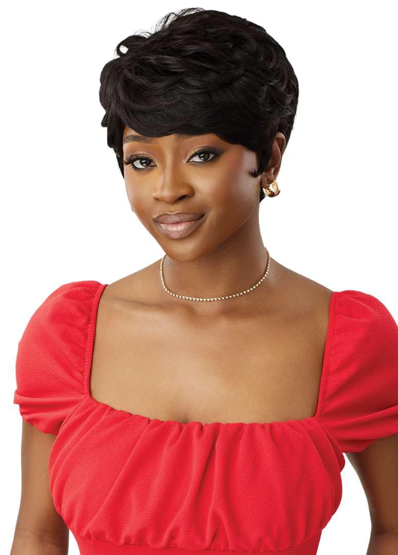 Outre Fab & Fly Full Cap Wig - Human Hair - Ceren (NATURAL BROWN)