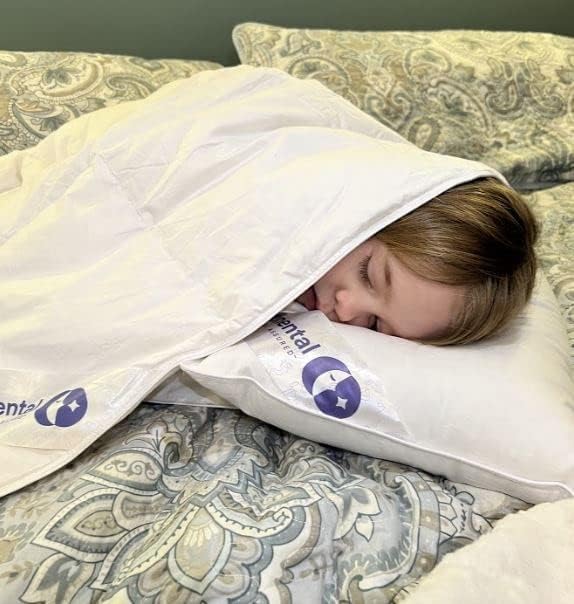 Child-Down, almohada firme de 13 x 18, color blanco 7