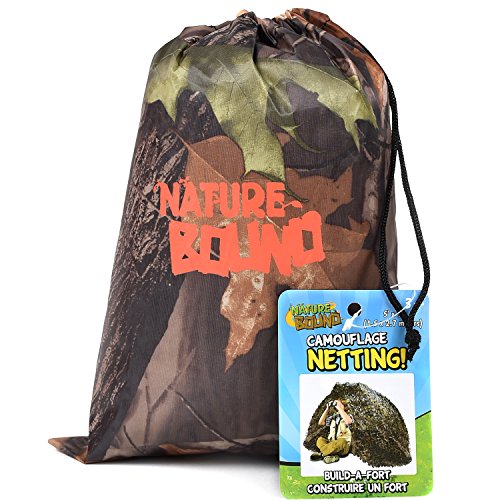 Nature Bound Camo Netting Kids Fort, 5 Feet X 9 Feet, Camouflage Pattern For Camping, Hunting, Hiking, Indoor And Outdoor Play #TOP1