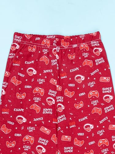 Image of KiddoPanti Boys Printed Pyjama | 100% Cotton Single Jersey Fabric | All Over Printed Design | Relax Fit & Ankle Length | Pyjama Pant