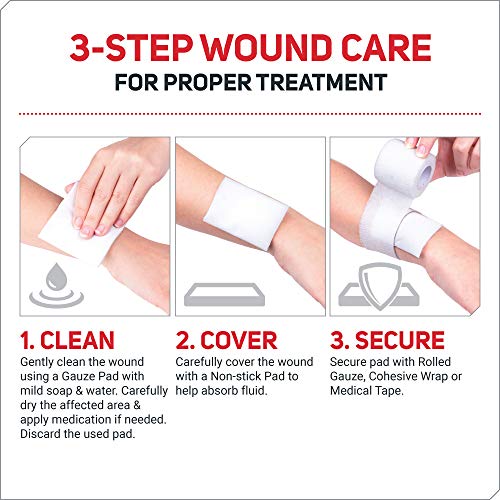Care Science First Aid Kit All Purpose, 200 Pieces | Professional Use for Travel, Work, School, Home, Car, Survival, Camping, Hiking, and More
