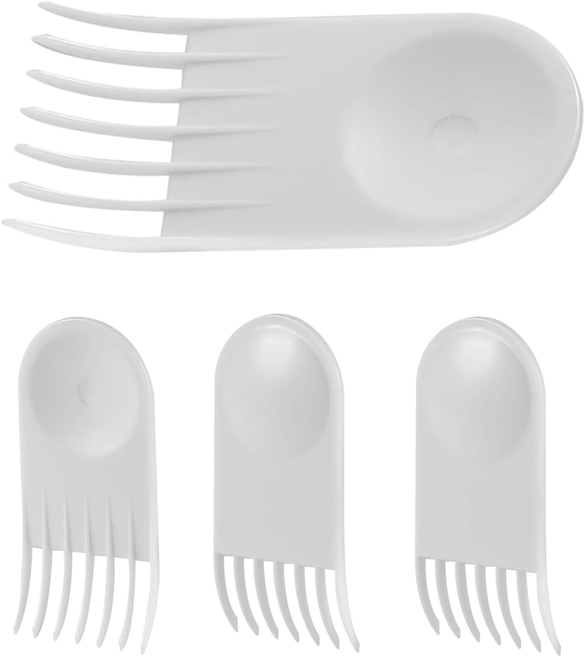 4Pcs Vegetable Cutter Cleaning Comb, Vegetable Chopper Cleaning Tool Fork, Salad Chopper Cleaning Tools, Kitchen Chopper Cleaning Tools for Fullstar, Mueller, Vidalia Chop Wizard Vegetable Chopper
