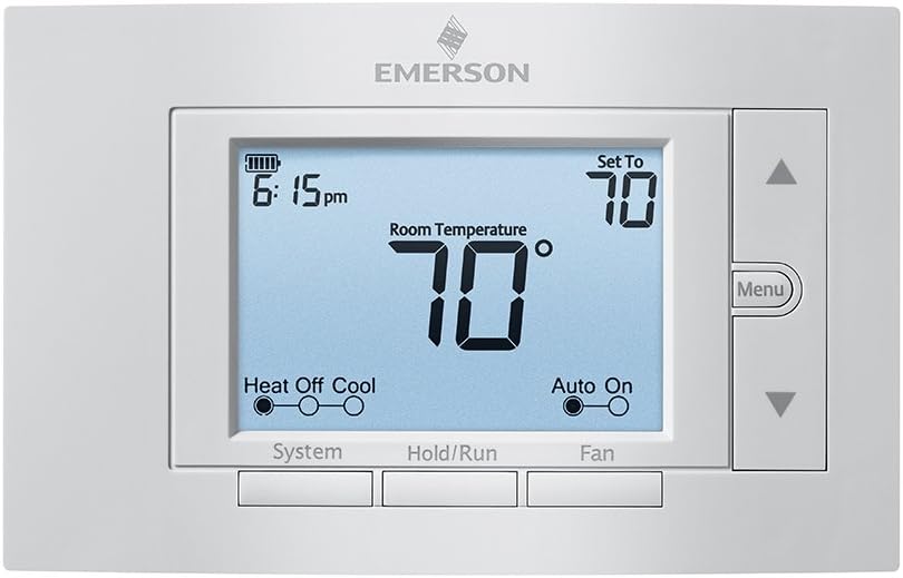 - Emerson Thermostats 1F85U-22PR Programmable Thermostat