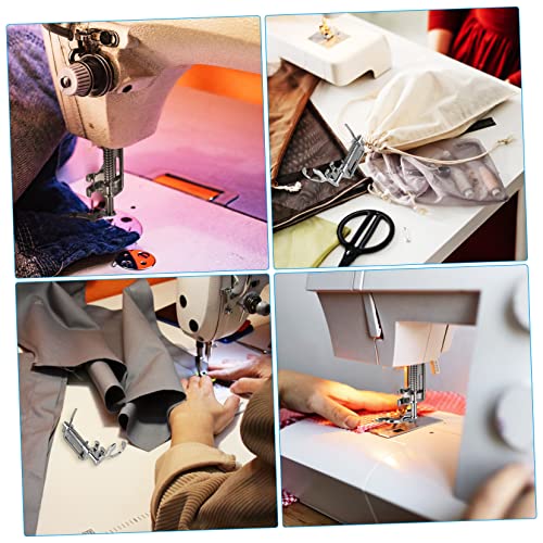 Pie para máquina de coser metálico para acolchado y bordado miniatura 7
