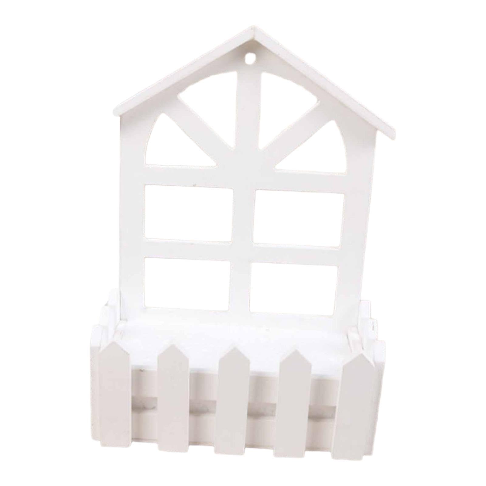 Wooden Picket Fence Artificial Flower Pot Fence for Garden Farmhouse Wedding Tip Head-image-37