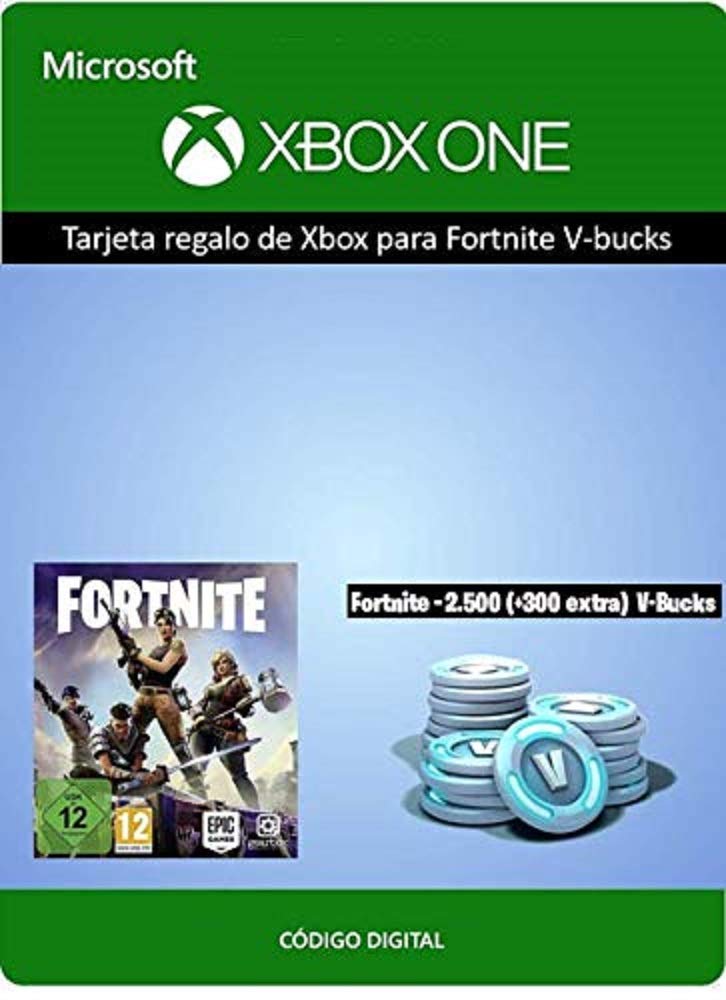 Tarjeta regalo de Xbox para Fortnite 2800 V-Bucks | Xbox One - Código de descarga