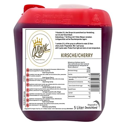Kings Premium Slush Sirup 5 Liter Geschmack Kirsche Cover