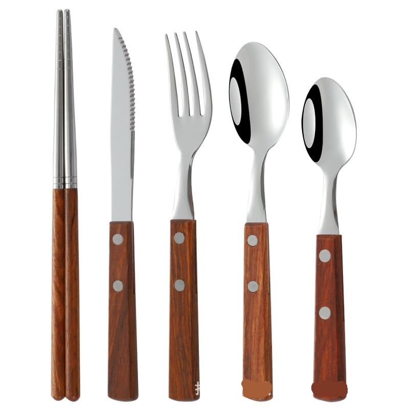Set Cuchillos Cocina 30 Piezas Acero Inox