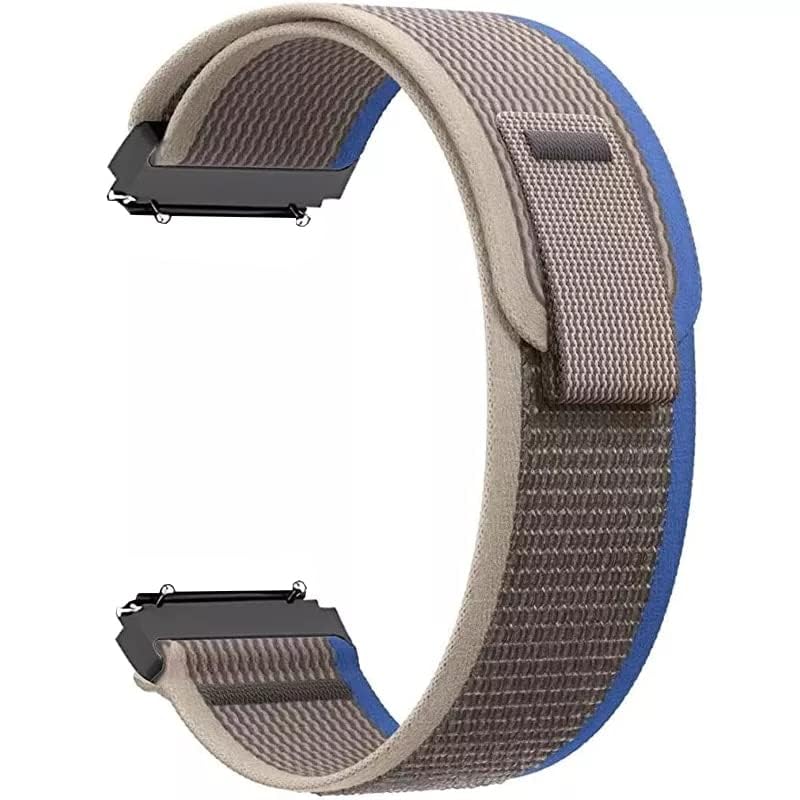 PEFKO PSS87 22MM Washable Velcro Trail Loop Bands / Straps Compatible with Noise Colorfit Pulse 2 Max / Huawei GT2(46mm) / Honor Magic Watch 2(46mm) / Noise Pulse Go Buzz / Boat Flash / Xtend / Xtend Pro / Noise Colorfit Ultra Fireboltt Rage / Fireboltt Phoenix / Noise Colorfit Pulse Grand / Noise Colorfit Pulse 2 Max Smart Watch & All 22mm lug Watches