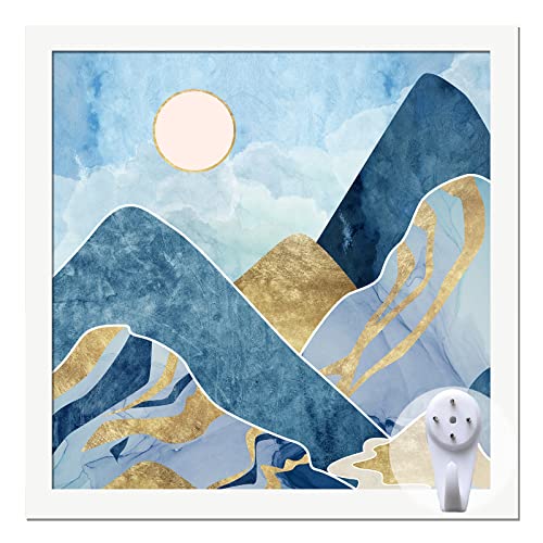 keibiubu White Picture Frame 11x11 Picture Frame for Square Photo Poster Canvas Certificate Document Display Horizontally or Vertically High Transparent Wall Gallery(Size 11 x 11 inches)