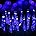 16 LED Rain Drop Blue Color