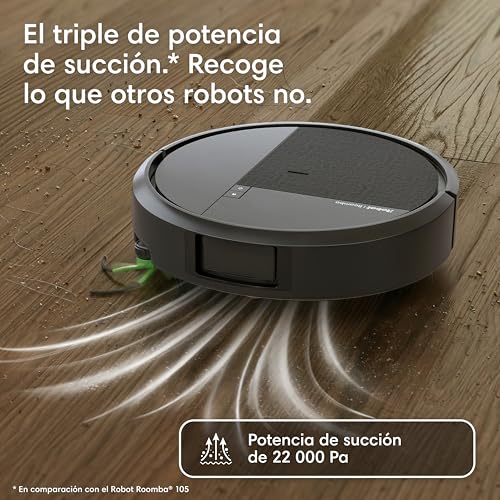 Miniatura 2 de iRobot Roomba Plus 516 Combo Base AutoWash multifunción autolimpiable, 22KPa, Mopas DualClean Elevables y Extensible, Lava 75º, Seca 45º, Clearview LiDAR, Autonomía 90 Días, Accesorios Extra, Negro | Con estación AutoWash™ autosvacía para fregonas extensibles giratorias a 75 °C y secado en caliente, ClearView™ LiDAR blanco
