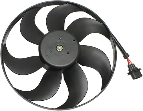 Para ventilador de radiador Volkswagen Beetle 1998-2006 lado del conductor Ventilador único VW3117120 6X0959455C