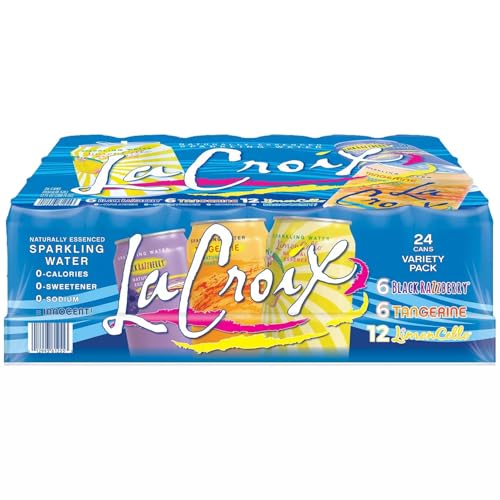 LaCroix Sparkling Water Variety Pack, 12 Fluid Ounce (Pack of 24)