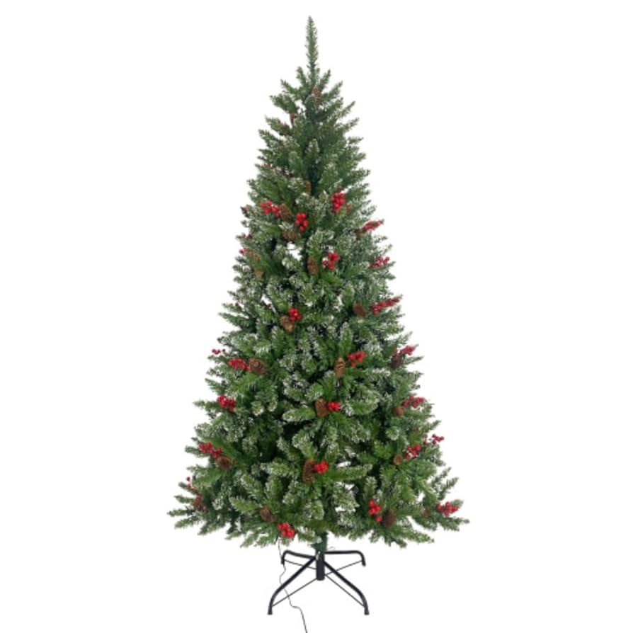 Amazon | BTM クリスマスツリー 濃密 葉の落ちない LED付き 大型