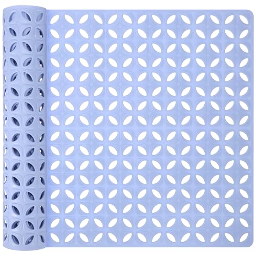 TOGEVAL 防滑浴室マット素材柔軟耐久排水穴付き滑り止めバスマット浴槽用速乾設計洗い場 サポート