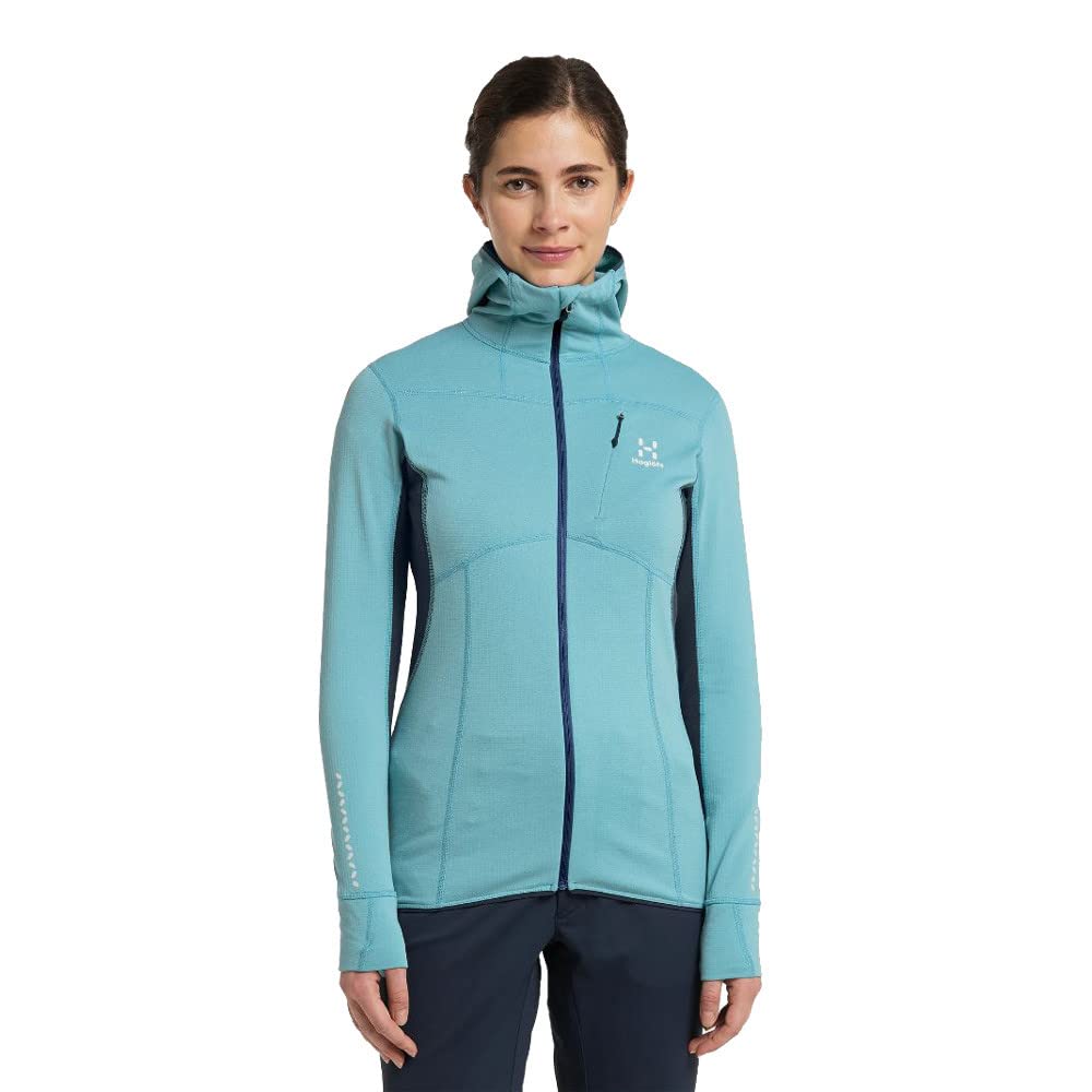 Haglofs Women's Bleu L.i.m Mid Comp Hood Blue