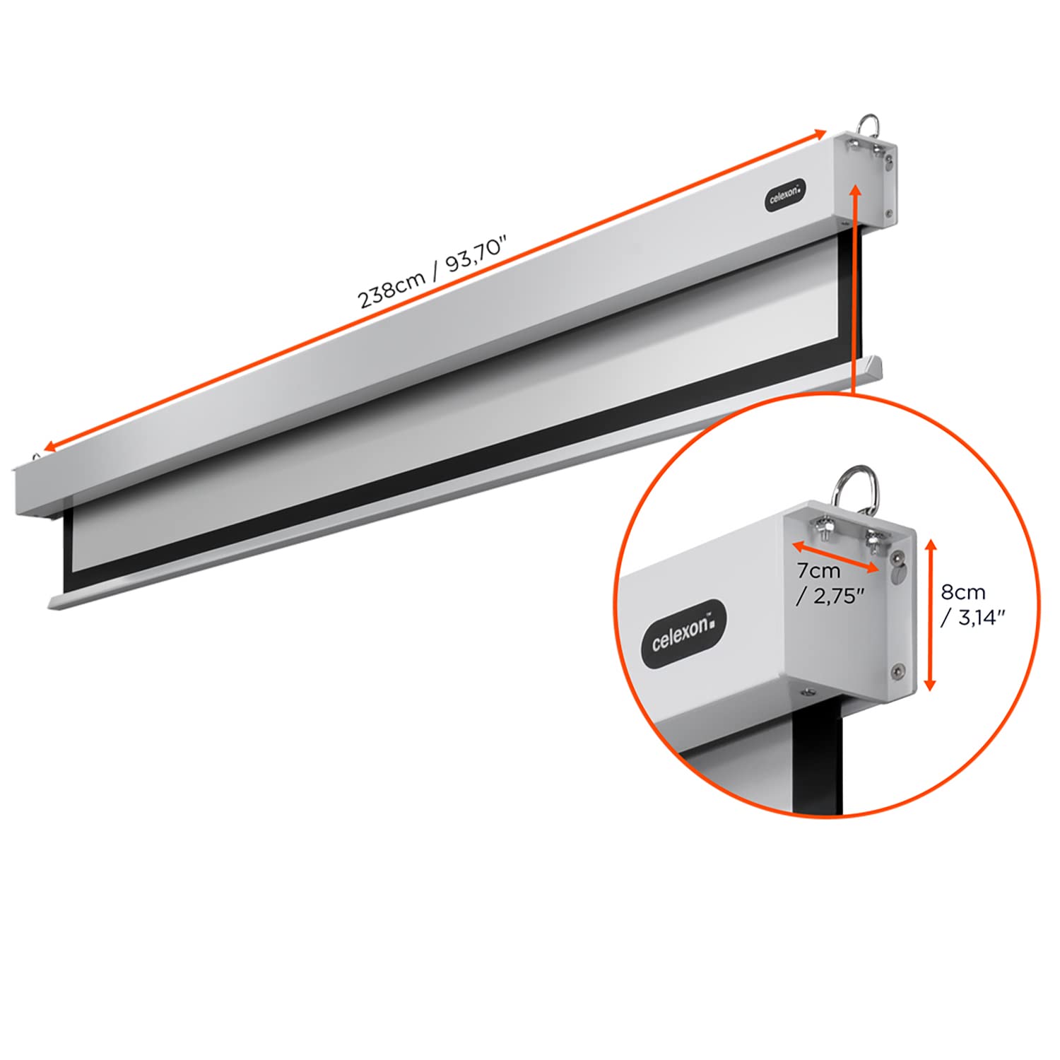 Celexon Leinwand Motor Professional Plus 220 x 137 cm