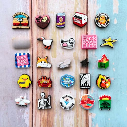 Set de 25 imanes decorativos divertidos y únicos miniatura 5