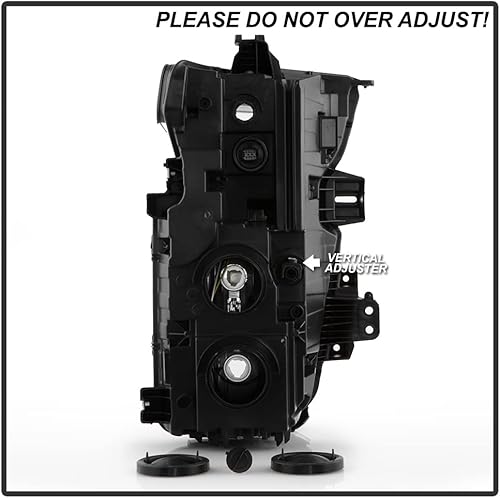 Miniatura 7 de ACANII - Para [modelo halógeno] 2020-2023 Chevy Silverado 2500HD 3500HD Faros delanteros estilo fábrica par izquierdo+derecho