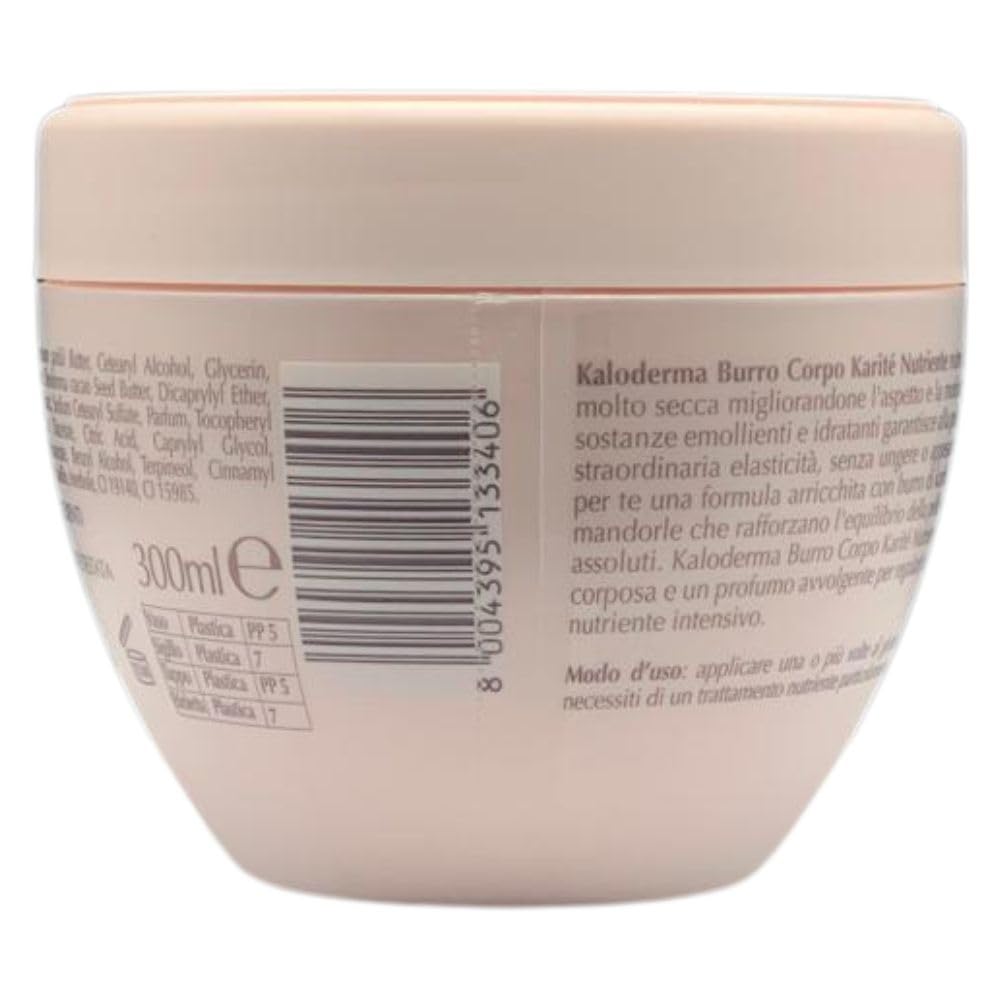 2X Burro Corpo Nutriente Karité, per Pelle Secca e Molto Secca, 300ml