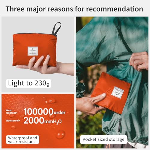 Naturehike Ultraleichter Rucksack Faltbarer Rucksack 18L/25L Trekkingrucksack Herren Damen Wanderrucksack Wasserdicht Daypack… – Ansicht 4