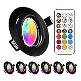 【RGB + iluminación diaria】Tiene una iluminación diaria (blanca Natural) con un CRI= 82Ra,560 lúmenes, que corresponde a 50 vatios.También hay 12 ajustes de color y brillo para reflejar diferentes emociones.Se pueden ajustar 3 tipos de brillo,el 100% de brillo se usa para la iluminación diaria,el 30% de brillo se usa para iluminación nocturna adicional y el 10% de brillo se usa para el modo de suspensión.También hay una función de luz nocturna con un solo botón.