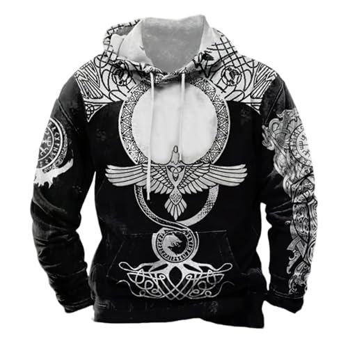 Sweat à capuche pour homme mi-épais et pull torsadé à manches longues pour l'hiver
