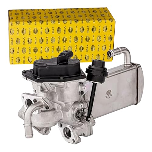 HELLA 6NU 358 167-041 EGR Module - Electric - 5-pin connector - with gaskets/seals/with EGR cooler - with EGR valve