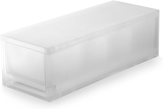 Muji 83831820 Polypropylene Small Storage Case, Half, Medium