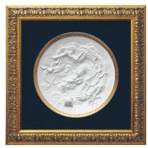 ノリタケ 陶額 レリーフ "竜"